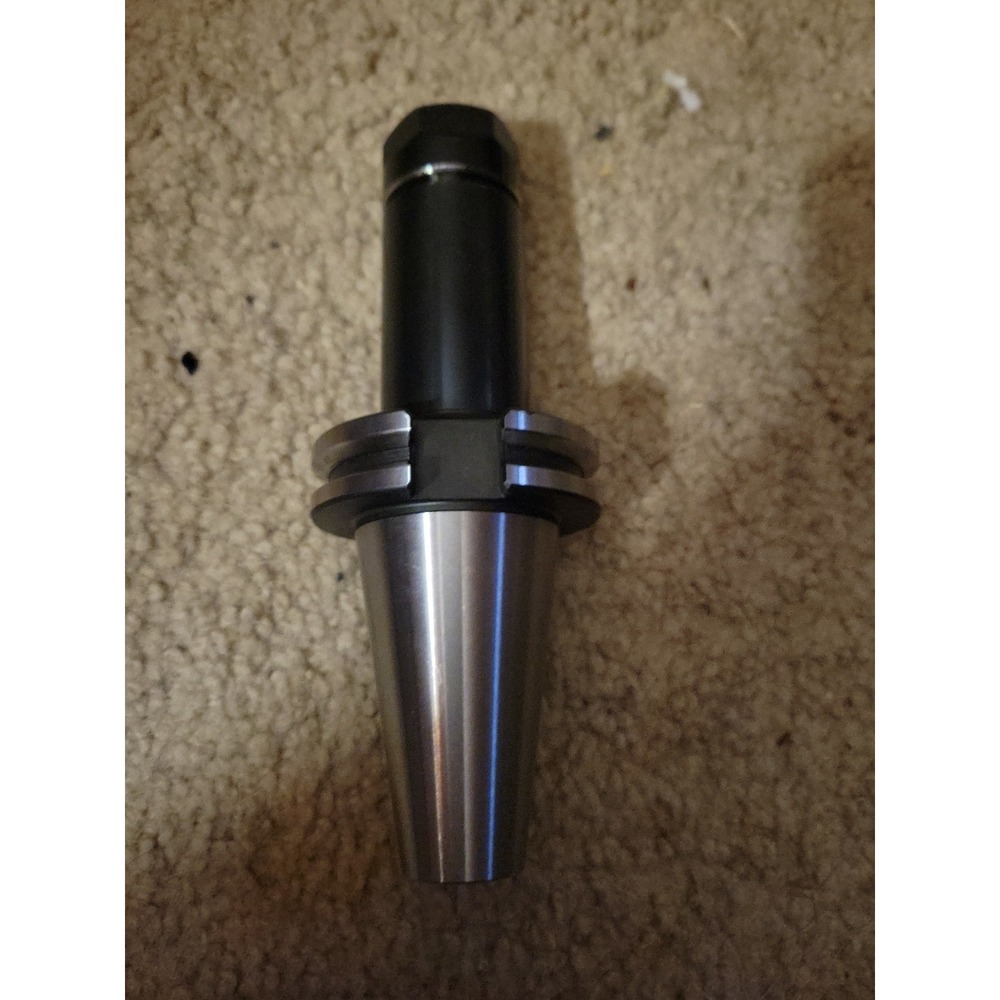 NEW DUAL CONTACT CAT40 ER20 COLLET CHUCK TOOL HOLDER 4" PROJ. BCV40ER20400 ER 20